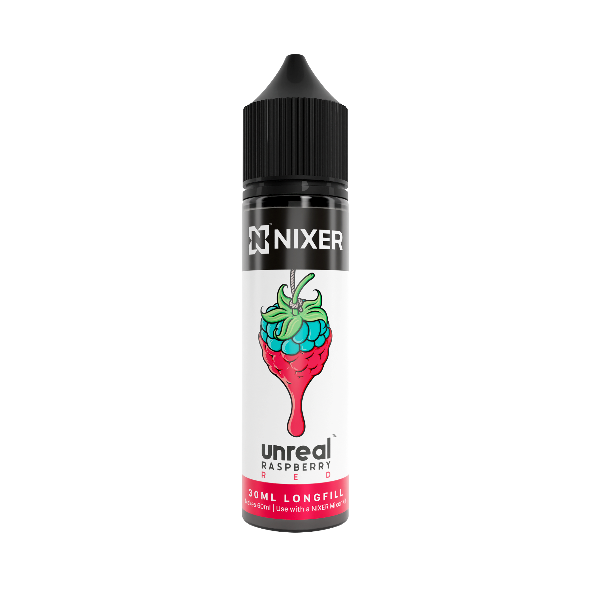 NIXER Bar, Fusion - Unreal Raspberry Red (Longfill)